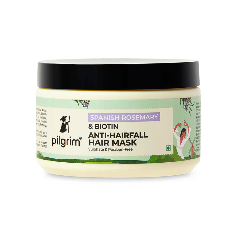Spanish Rosemary & Biotin Anti-Hairfall Hair Mask - 200ml