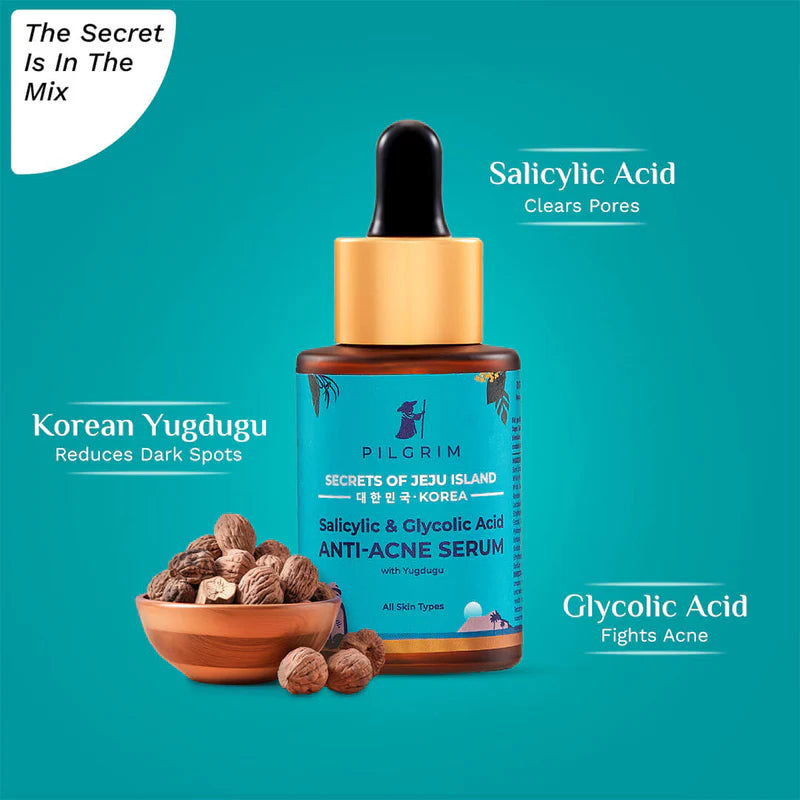 Anti-Acne Face Serum - 2% Salicylic Acid - 30ml
