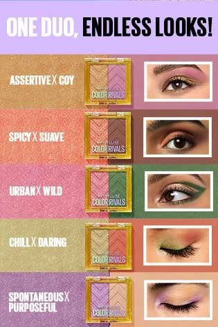 Color Rivals Eyeshadow Palette Duo