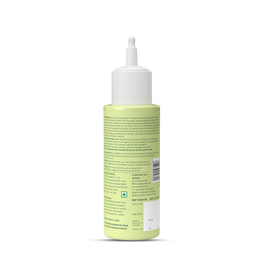 The Plant Fix Plix Neem Anti-Dandruff Advanced Lotion | Reduce Dandruff, Itching & Irritation | With Dandelix Pro & Ichthyol PALE | Paraben & Sulphate Free | Unisex (60ml)
