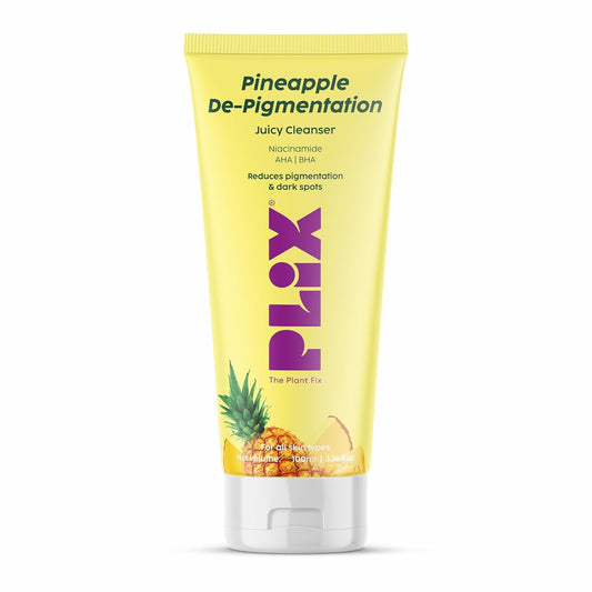 The Plant Fix Plix Facewash For Depigmentation,100ml | Cleanser For Skin Brightening & Even Toned Complexion | Free Of Sulphates, Paraben & Silicones