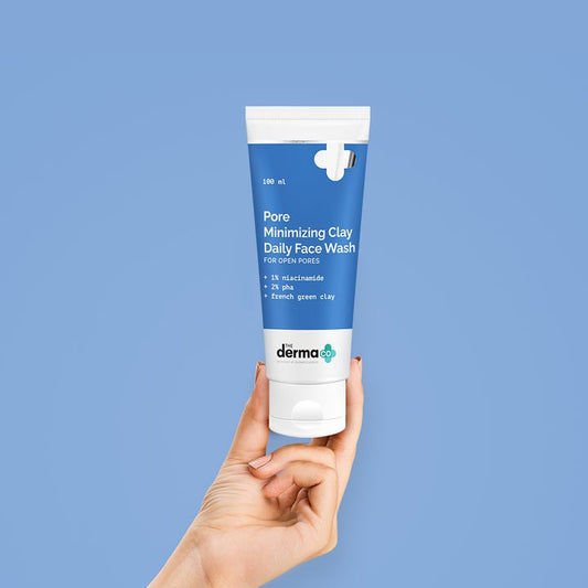 Pore Minimizing Clay Daily Face Wash with 1% Niacinamide & 2% PHA - 100 ml
